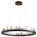 Crystal nordic glass led modern chandeliers pendant lights